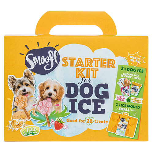 Smoofl Small Starter Kit for Dog Ice Treats - 210G