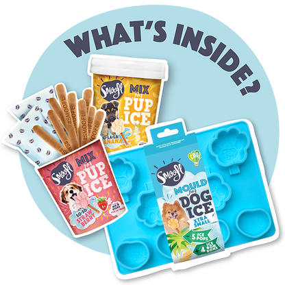 Smoofl Extra Small Starter Kit for Dog Ice Treats - 210G
