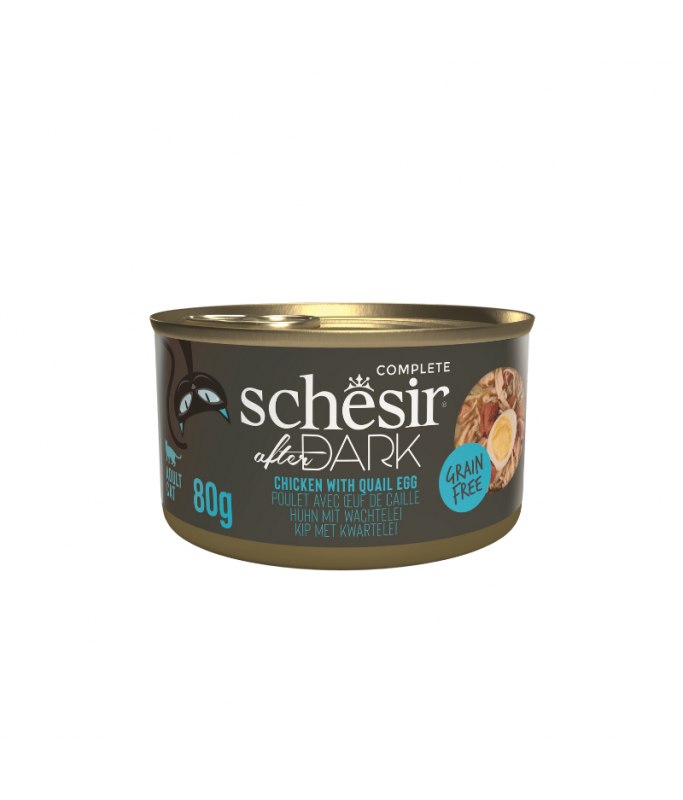 Schesir After Dark Wholefood In Broth For Cat - (12x80g)