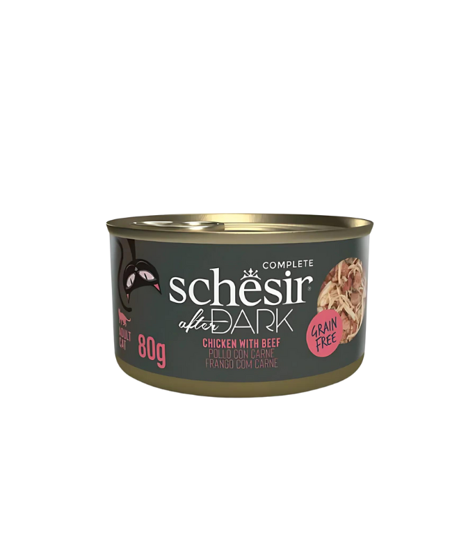 Schesir After Dark Wholefood In Broth For Cat - (12x80g)