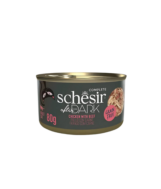 Schesir After Dark Wholefood In Broth For Cat - (12x80g)