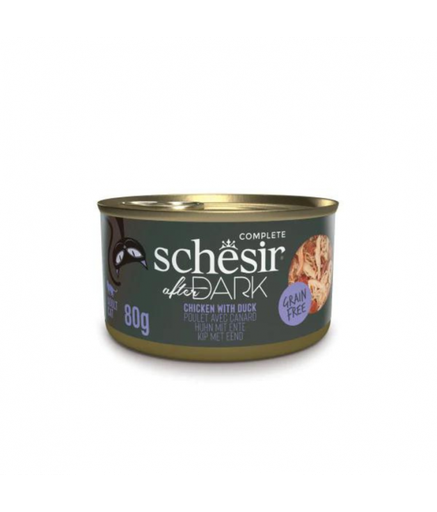 Schesir After Dark Wholefood In Broth For Cat - Chicken With Duck 80g