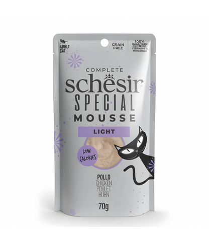 Schesir Special Mousse (Light) For Cat - Chicken 70g