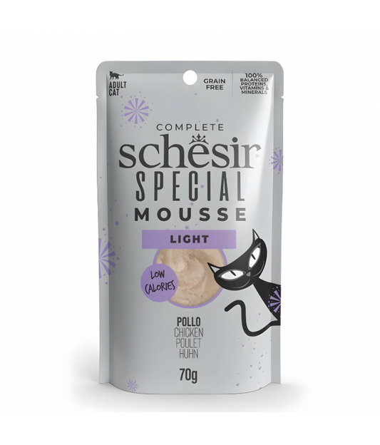Schesir Special Mousse (Light) For Cat - Chicken 70g