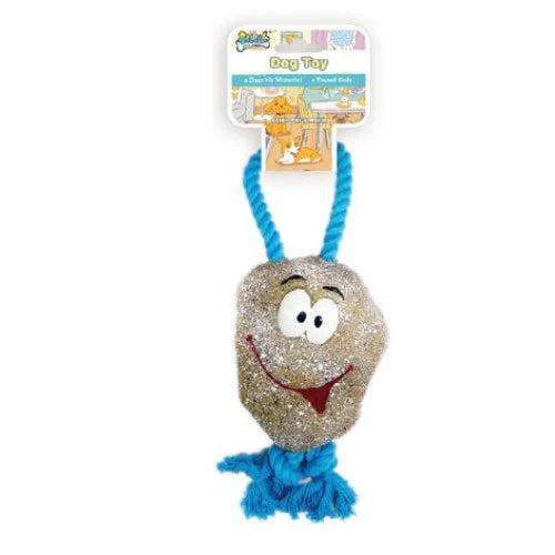 Soleil Pets Ball Rock with Rope - 35cm