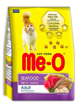 Me-O Dry Cat Food -Seafood 1.2 kg