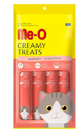 Me-O Cat Creamy Treats -Salmon 60 gm