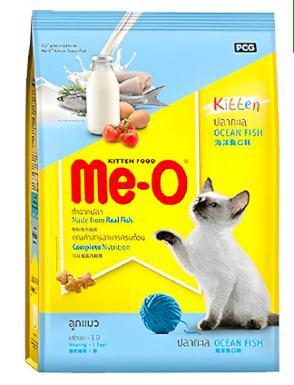 Me-O Dry Cat Food -Kitten Ocean Fish Flavour 400 gms