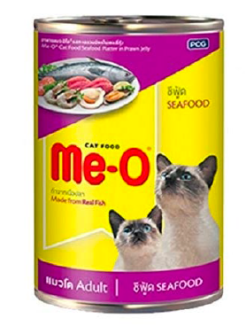 Me-o Canned Cat food (Seafood) - 400gms
