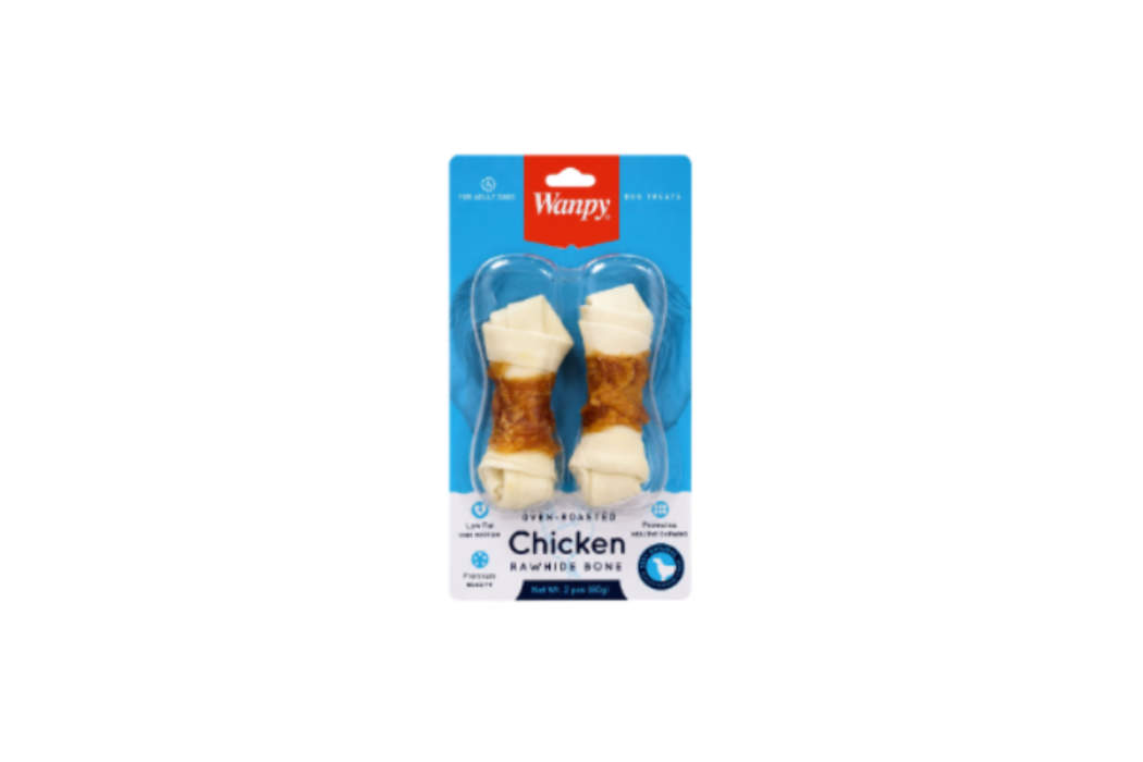 Wanpy chicken rawhide bone 2pcs (60g)