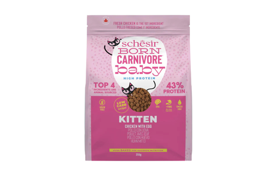 Schesir Born Carnivore Chicken with egg baby 80gm