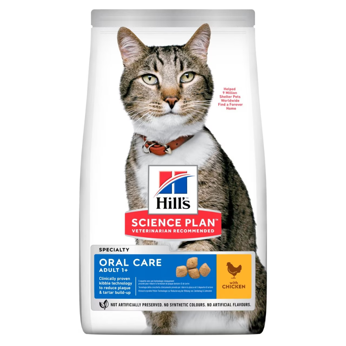 Hill's Science Plan Feline Adult Oral Care Chicken - 1.5kg