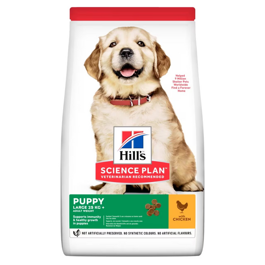 Hill's Science Plan Large Breed Puppy Food with Chicken-2.5kg (Near Expiry)