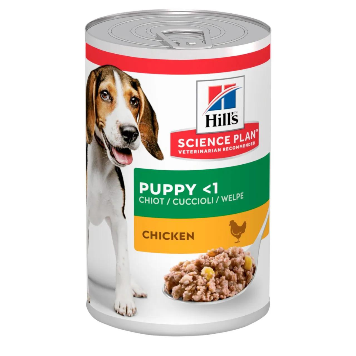 Hill's Science Plan Puppy Wet Food with Chicken - 370gx12