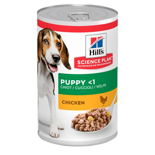 Hill's Science Plan Puppy Wet Food with Chicken - 370gx12