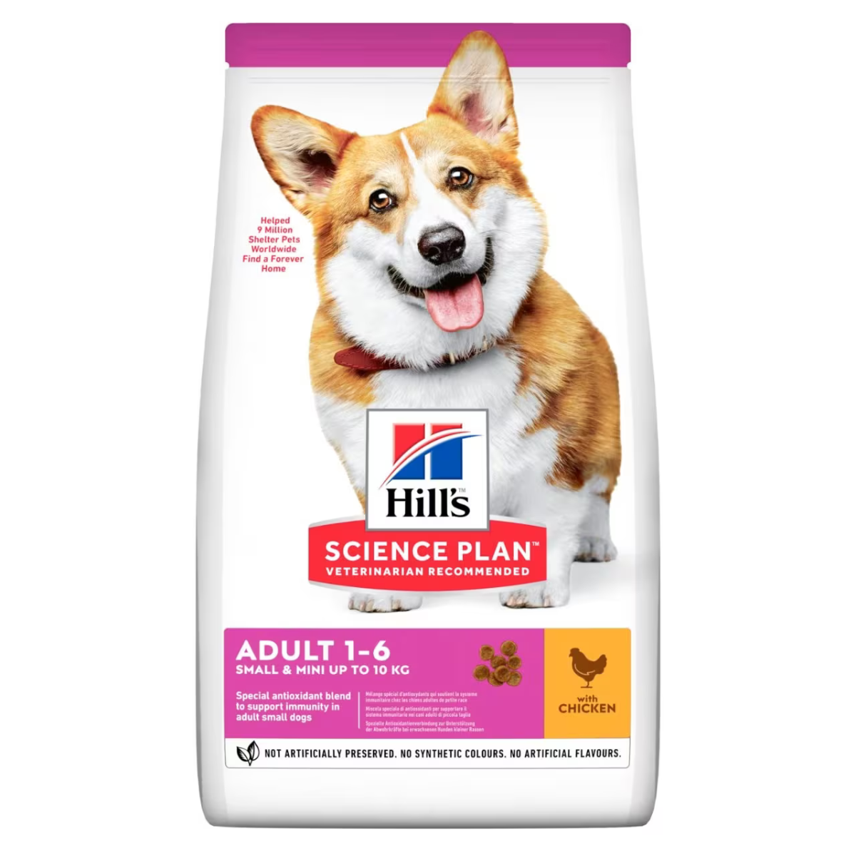 Hill's Science Plan Small & Mini Adult Dog Food with Chicken - 1.5kg