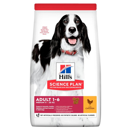 Hill's Science Plan Medium Adult Dog Food with Chicken