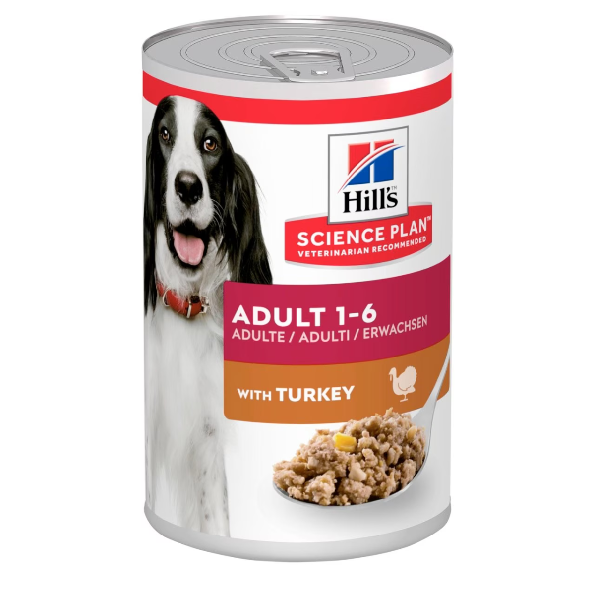 Hill's Science Plan Adult Dog Wet Food with Turkey - 370gx12