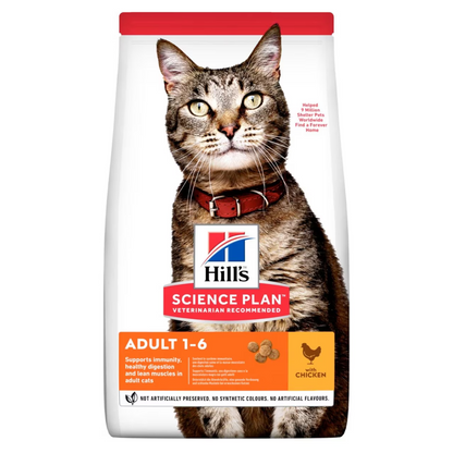 Hill's Science Plan Adult Cat Food with Chicken