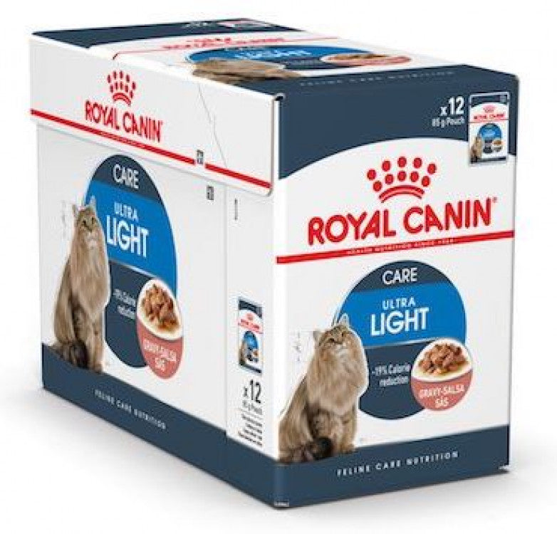 Feline Care Nutrition Light Weight Care - 12 Wet Food Pouches