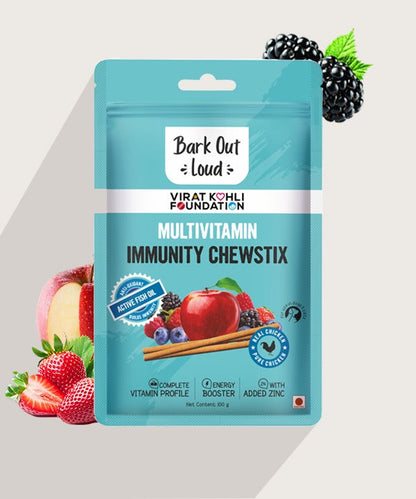 Bark Out Loud Immunity Chewstix - 100gms