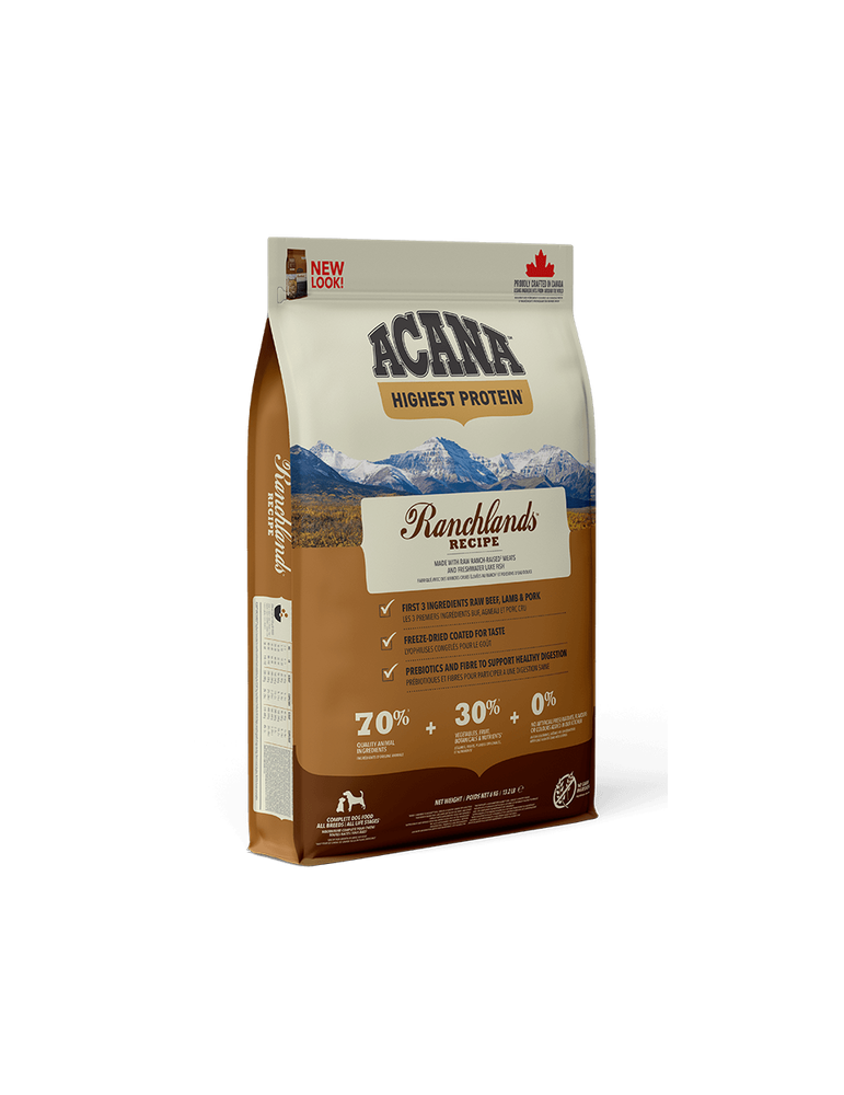 Acana Highest Protein Rachlands Recipe Dry Dog Food 2kg