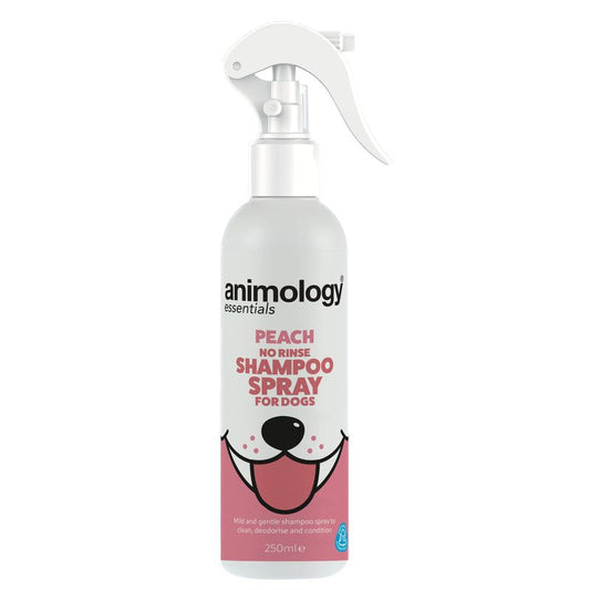 Animology Essentials Peach No Rinse Dog Shampoo Spray 250ml