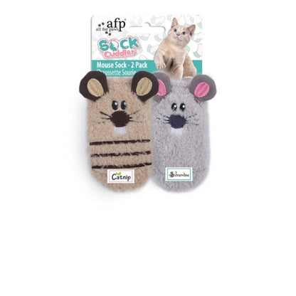 Sock Cuddler Mouse Sock - 2 Pack