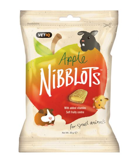 Nibblots for Small Animals Apple - 30g