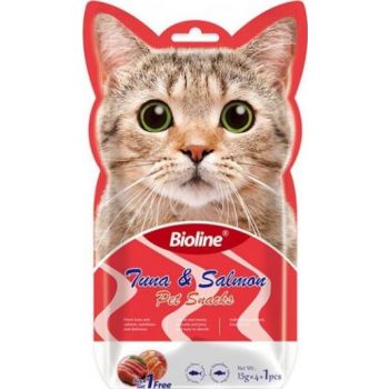 Bioline Cat Treats  - 5x15g