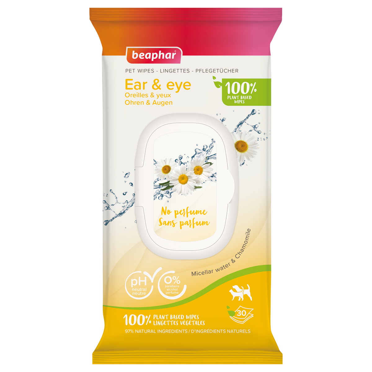 Beaphar Pet Wipes Ear & Eye