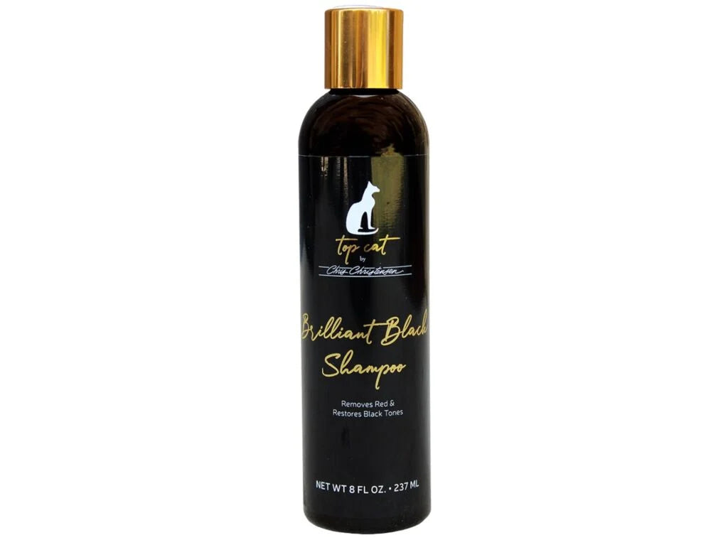 Chris Christensen Top Cat Brilliant Black Shampoo - 237ml