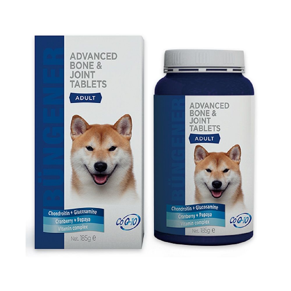 Bungener Advanced Bone & Joint Tablets For Adult Dogs - 185g