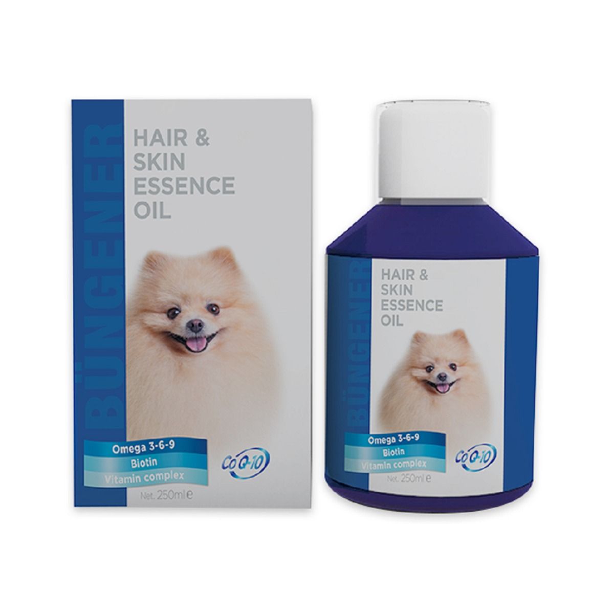 Bungener Hair & Skin Essence Oil For Cats & Dogs - 250ml