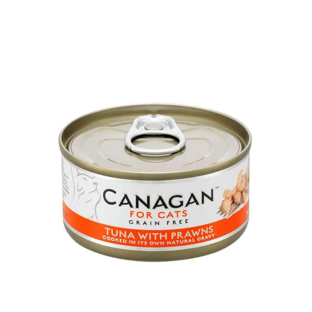 Tuna with Prawns Cat Tin Wet Food - 75g