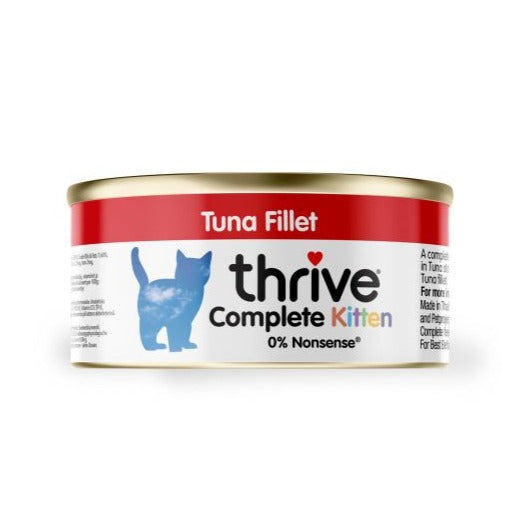 Thrive Tuna Fillet Kitten Wet Food - 75g