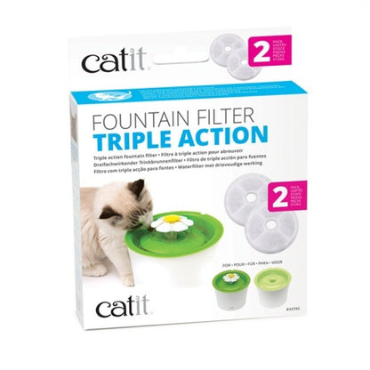 Catit 2.0 Triple Action Filter - 2 pack