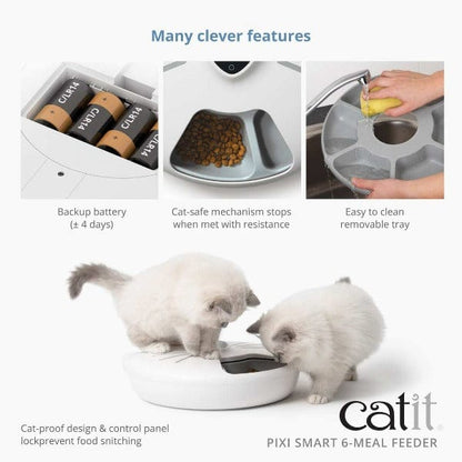 Catit PIXI Smart 6-Meal Feeder