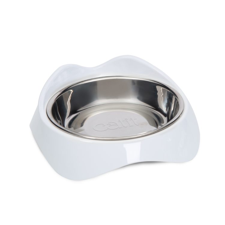 Catit Pixi Feeding Dish - White