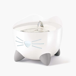 Catit PIXI Stainless Steel Fountain - White/2.5L