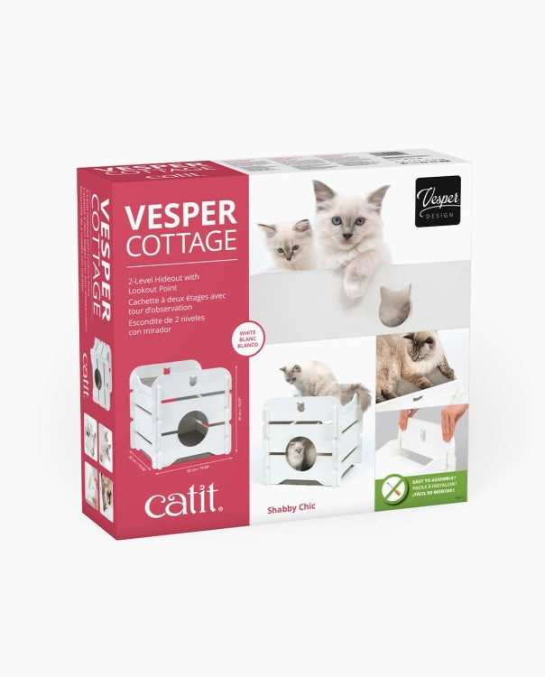 Catit Vesper Cat Furniture Cottage - White