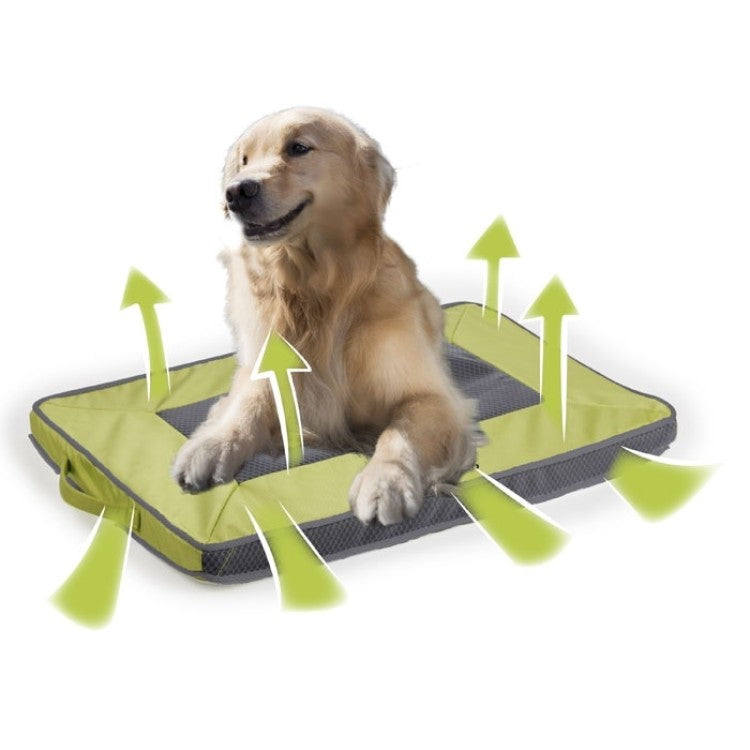 All For Paws Quick Dry Outdoor Dog Mat L - Green