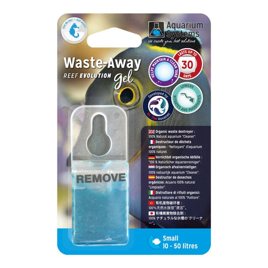 Aquarium Systems Waste-Away Gel Marine Single Pack Small, 10-50 L