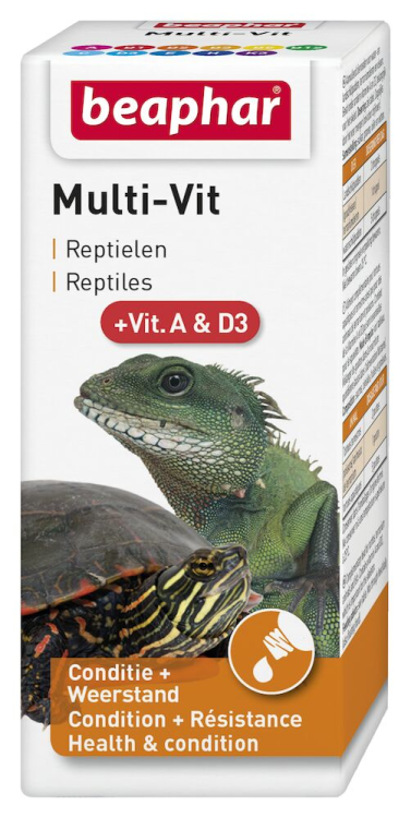 Beaphar Multi-Vit Reptile 20 ml (Near Expiry)