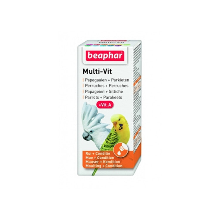 Beaphar Multi-Vit Parrots 20 ml