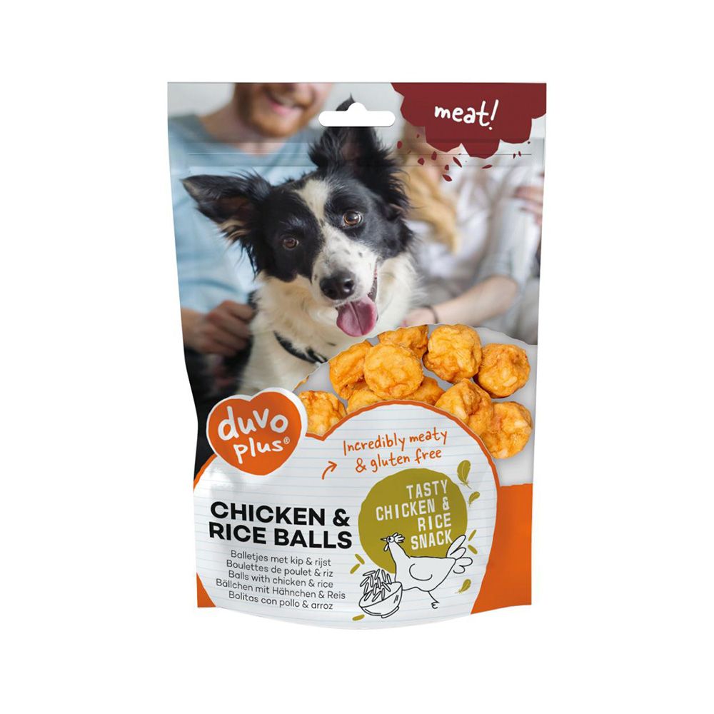 Duvo+ Meat! Chicken & Rice Balls - 180g