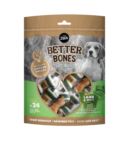 Zeus Better Bones Wrapped - Lamb & Mint (524g)