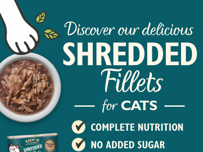 Lily's Kitchen Shredded Fillets Multipack Wet Cat Food 8x70G