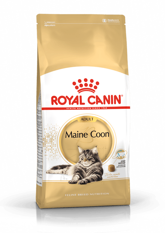 Royal Canin Feline Breed Nutrition (Maine Coon Adult) - 2kg (Near Expiry)