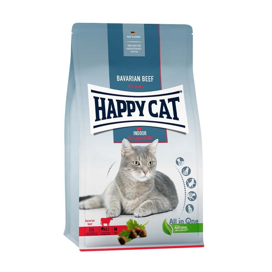 Happy Cat Indoor Adult Bavarian Beef